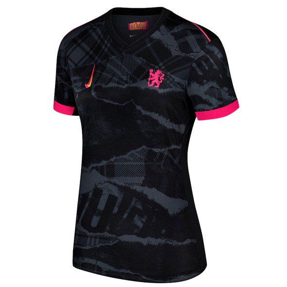 Camiseta Chelsea Replica Tercera Ropa Mujer 2024/25